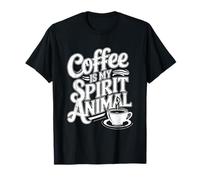 El café es mi Animal Espiritual Camiseta