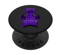 El café es mi Sacramento Popular de la Iglesia de café PopSockets PopGrip Adhesivo