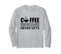 El café llega a Lugares Donde la motivación Nunca llega Manga Larga