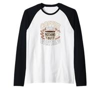 El café no arregla Nada más Que Todo los Amantes de la cafeína Divertido Camiseta Manga Raglan