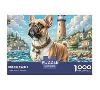El Cairn Terrier 1000 Piece Jigsaw Puzzle For Adults EduGatoional Games Stress Relief Puzzle Exercise The Memory of The Brain for Men, Women, Elders, Seniors 38x26cm/1000pcs