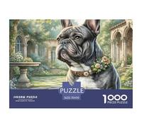 El Cairn Terrier 1000 Piece Jigsaw Puzzle For Adults Family Challenge Toys Stress Relief Puzzle Cultivate The Spirit of Teamwork for Men, Women, Elders, Seniors 70x50cm/1000pcs
