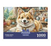El Cairn Terrier 1000 Pieces Jigsaw Puzzles For Adults Challenging Game Stress Relieving Entertainment Cultivate The Spirit of Teamwork for Men, Women, Elders, Seniors 70x50cm/1000pcs