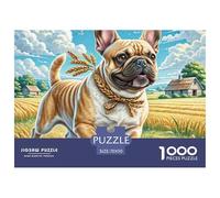El Cairn Terrier 1000 Pieces Jigsaw Puzzles For Adults Family Challenge Toys Stress Relieving Entertainment Exercise The Memory of The Brain for Adults and Kids, Age 12 Years Up 70x50cm/1000pcs
