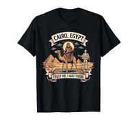 El Cairo Egipto Bigfoot UFO Conspiración Humor Camiseta