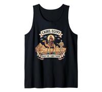 El Cairo Egipto Bigfoot UFO Conspiración Humor Camiseta sin Mangas