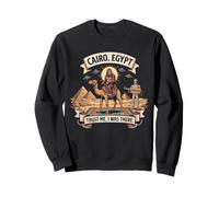 El Cairo Egipto Bigfoot UFO Conspiración Humor Sudadera