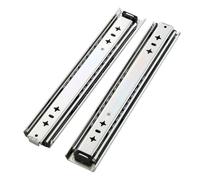 El cajón resistente de 53MM desliza los rieles de bloqueo de los corredores industriales del rodamiento de bolitas de la capacidad de carga de 250 LB(Without Lock,16inches)