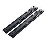 El cajse desliza el lado de montaje, Correderas for cajones de 3 pliegues alta resistencia, extensión completa, con bola(500mm)