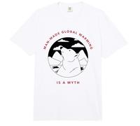 El Calentamiento Global causado por el Hombre es un Mito (Declaración de estafa climática) Comfort Colors Adult Heavyweight T-Shirt
