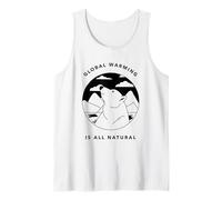 El Calentamiento Global es Totalmente Natural (gráfico de Oso Polar) Camiseta sin Mangas