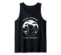 El Calentamiento Global es una declaración climática Natural Camiseta sin Mangas