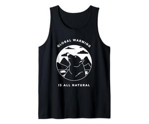El Calentamiento Global es una declaración climática Natural Camiseta sin Mangas
