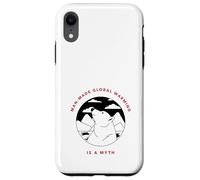 El Calentamiento Global Hecho por el Hombre es un Mito (gráfico de Oso Polar) Carcasa para iPhone XR