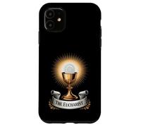 El Cáliz Eucaristía Misa Católica y Adoración Carcasa para iPhone 11
