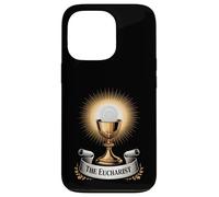 El Cáliz Eucaristía Misa Católica y Adoración Carcasa para iPhone 13 Pro