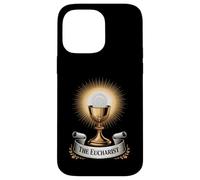 El Cáliz Eucaristía Misa Católica y Adoración Carcasa para iPhone 14 Pro Max