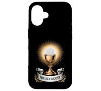 El Cáliz Eucaristía Misa Católica y Adoración Carcasa para iPhone 16