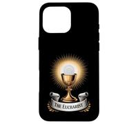 El Cáliz Eucaristía Misa Católica y Adoración Carcasa para iPhone 16 Pro Max
