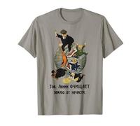 El camarada Lenin limpia la tierra de la inmundicia - Propaganda de la URSS Camiseta