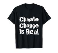 El Cambio climático es una verdadera Conciencia - Declaración de Eco Warrior Camiseta