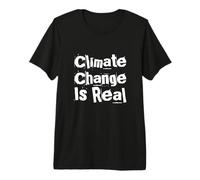 El Cambio climático es una verdadera Conciencia - Declaración de Eco Warrior Camiseta Premium