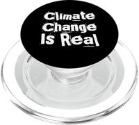 El Cambio climático es una verdadera Conciencia - Declaración de Eco Warrior PopSockets PopGrip para MagSafe
