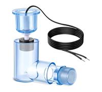 El cambio de flotador de carcasa transparente detecta la línea de drenaje de acondicionamiento obstruida activa la estructura cerca de 6 pies de longitud del cable fácil de mantener, cubierta