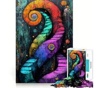 El Camino al Cosmos, Rompecabezas de 1000 Piezas para Adultos, Juguete para Desafío Mental, Juego de Interior, Pieza de Arte de Corte Preciso (38x52cm)
