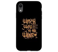 El Camino de la Bruja al Vino Personalizado para Halloween Carcasa para iPhone XR