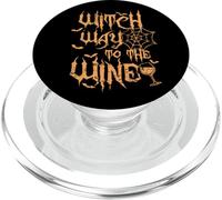 El Camino de la Bruja al Vino Personalizado para Halloween PopSockets PopGrip para MagSafe