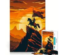 El Camino de los Reyes Rompecabezas de 1000 Piezas para Adolescentes, Juguete para ejercitar la Mente, Juego en Grupo, Corte de precisión, Regalo para Festivales 38x26cm