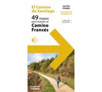 El Camino de Santiago. 49 Mapas para realizar el Camino Francés (Mapa Touring)