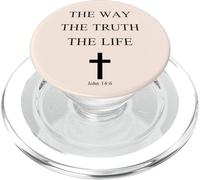 El Camino La Verdad La Vida Juan 14:6 Fe PopSockets PopGrip para MagSafe