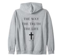 El Camino La Verdad La Vida Juan 14:6 Fe Sudadera con Capucha