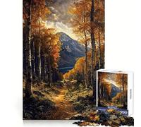 El Camino Menos transitado, Rompecabezas de 1000 Piezas para Adolescentes, Puzzle Wise Think Toy, diversión Sencilla, Corte preciso, Papá Noel, selección de Deseos 38x26cm