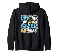 El Campamento ha Terminado Me voy a Dormir por una Semana Consejero Sudadera con Capucha