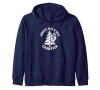 El campeón del escondite en el Sitio de Trabajo Bigfoot es un Verdadero Sasquatch Sudadera con Capucha