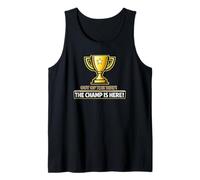 El campeón está aquí, 1er Lugar, Ganador, Torneo. Camiseta sin Mangas