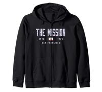 El Campo de Mission San Francisco CA/Mission District SF Sudadera con Capucha