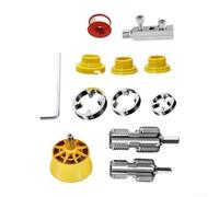 El campo probó el equipo que rosca del tubo del PVC con los abridores terminados dobles y muere para los sistemas de 4 puntos y 6 puntos y el uso del taladro