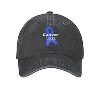 El Cáncer De Colon Es Una Mierda Gorra Beisbol Sun Protection Gorra Deportiva Cómoda Sombrero Verano para Mujer Exteriores Aire Libre