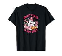 El cáncer de Mama es Boo Sheet Ghost Conciencia de Halloween Camiseta