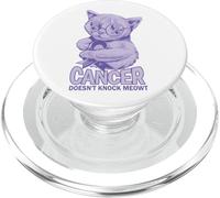 El cáncer no golpea el cáncer gástrico de Meowt PopSockets PopGrip para MagSafe