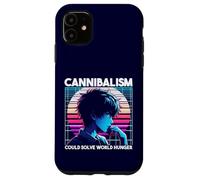 El canibalismo podría Resolver el Hambre Mundial Anime Boy Sarcastic Carcasa para iPhone 11