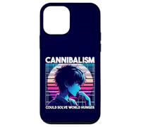 El canibalismo podría Resolver el Hambre Mundial Anime Boy Sarcastic Carcasa para iPhone 12 Mini