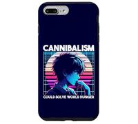 El canibalismo podría Resolver el Hambre Mundial Anime Boy Sarcastic Carcasa para iPhone 7 Plus/8 Plus