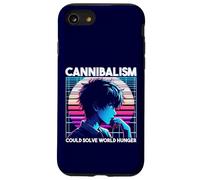 El canibalismo podría Resolver el Hambre Mundial Anime Boy Sarcastic Carcasa para iPhone SE (2020) / 7/8
