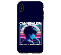 El canibalismo podría Resolver el Hambre Mundial Anime Boy Sarcastic Carcasa para iPhone XS MAX