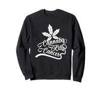 El cannabis mata el cáncer - Cannabis Kills Cancer Sudadera